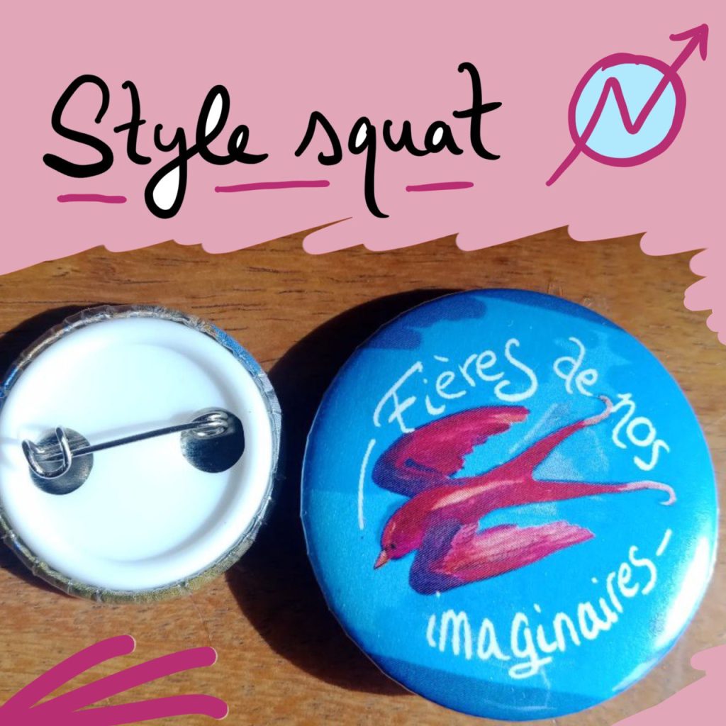 Pin's Poc des Poub's style squat