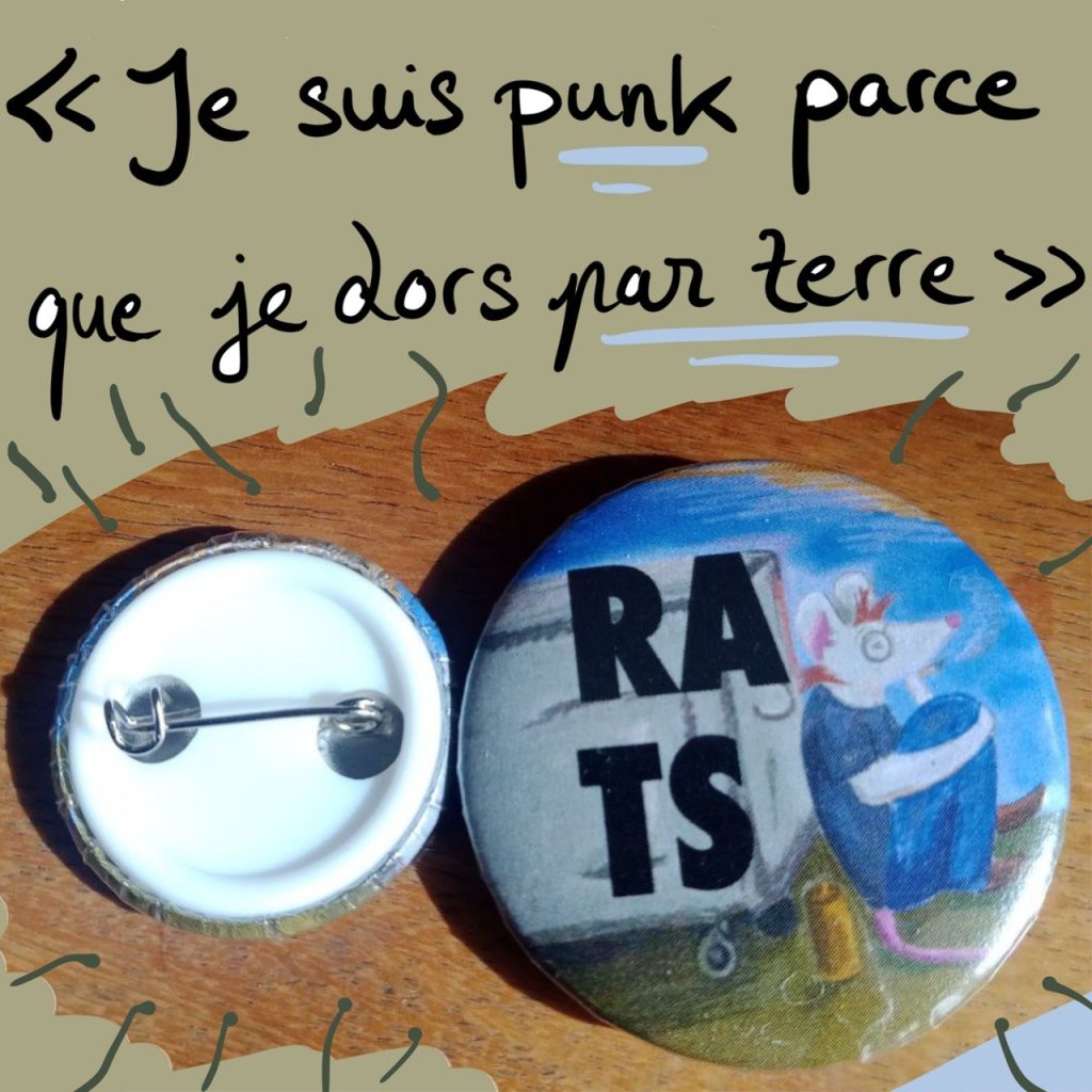 Pin's rats punk