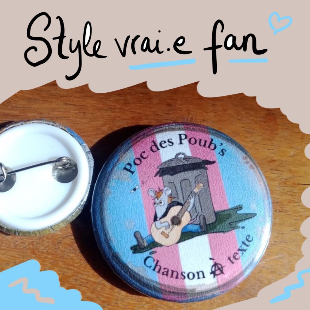 Pin's Poc des Poub's logo